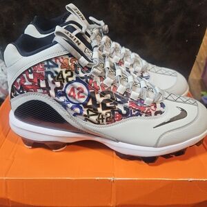 Nike Men’s Griffey 2 "Jackie Robinson Day" MCS Baseball Cleats: New In Box: 11